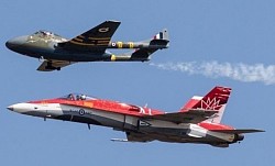 Vampy 1 and Red Canadian F-18